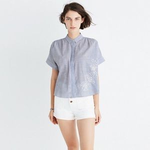NWT Embroidered Hilltop Shirt Size Small